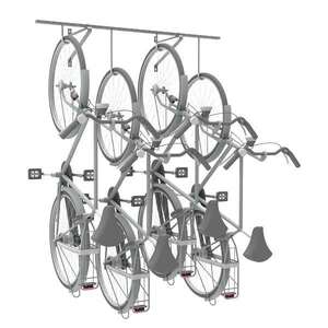 Fietsparkeren | Compact Fietsparkeren | FalcoHook | image #1| FalcoHook fiets ophangrail compact fietsparkeren