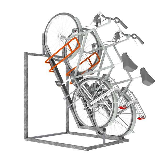 Fietsparkeren | Fietsenrekken met aanbindvoorziening | FalcoVert met aanbindvoorziening| FalcoVert met aanbindvoorziening voor verticaal fietsparkeren, ruimtebesparend en veilig. Fietsparkeren | Fietsenrekken met aanbindvoorziening | FalcoVert met aanbindvoorziening | image #1 | FalcoVert met aanbindvoorziening voor verticaal fietsparkeren, ruimtebesparend en veilig.