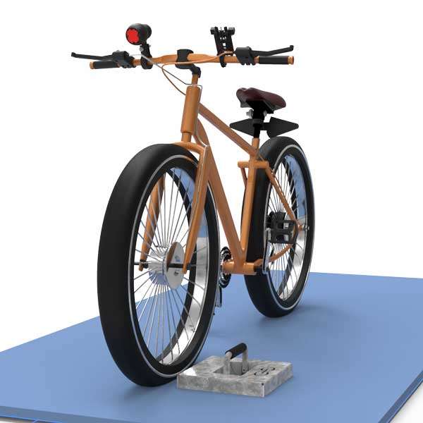 Fietsparkeren | Bijzondere fietsen | FalcoLoop vastzetvoorziening | image #2 |  fietsparkeren vastzetvoorziening hangslot FalcoLoop
