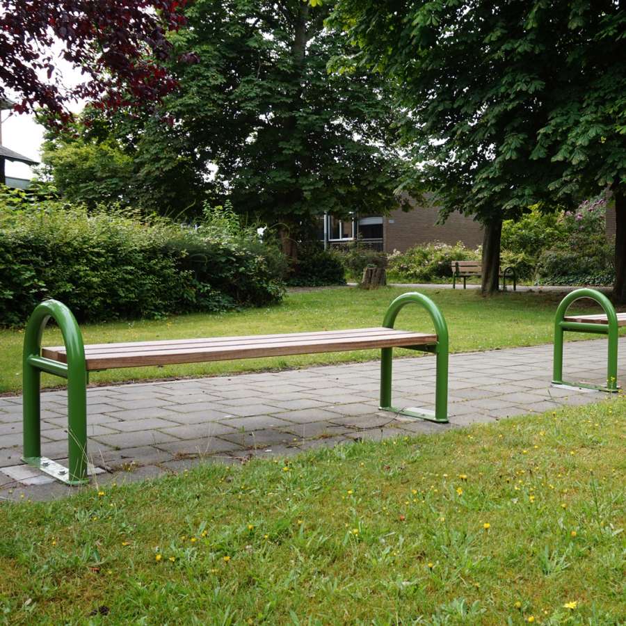 100064 straatmeubilair buitenbank zitbank parkbank schoolplein buitenmeubilair