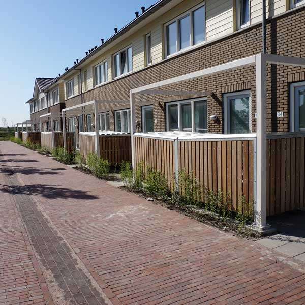 Fietskluizen in circulaire woonwijk