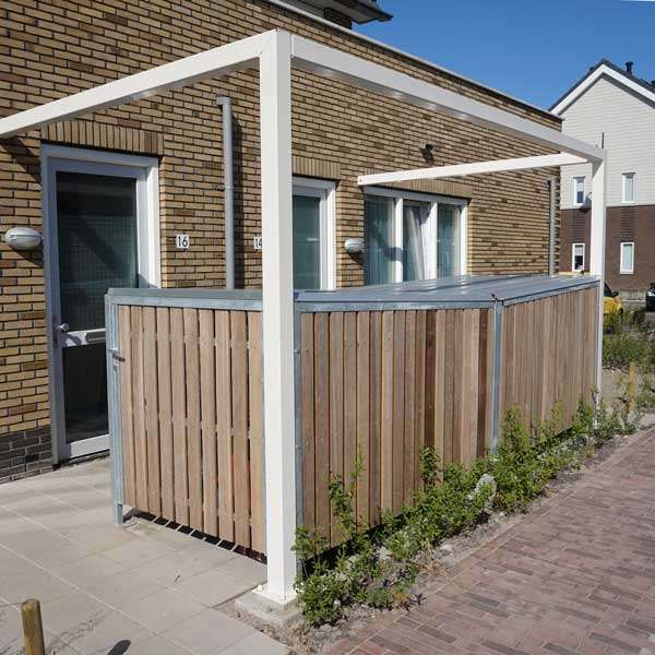 Fietskluizen in circulaire woonwijk