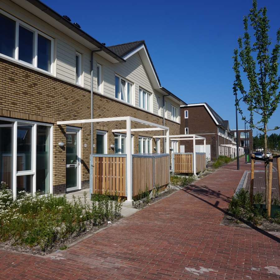 Fietskluizen in circulaire woonwijk