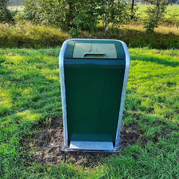 110878 afvalbak vuilnisbak afvalbak pedaal en klep afvalbak hygiëne 