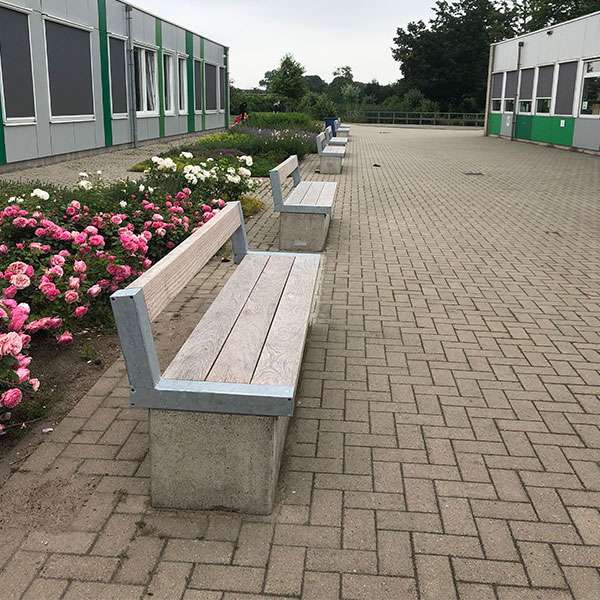 113251 straatmeubilair buitenbank FSC hout 113251 straatmeubilair buitenbank FSC hout