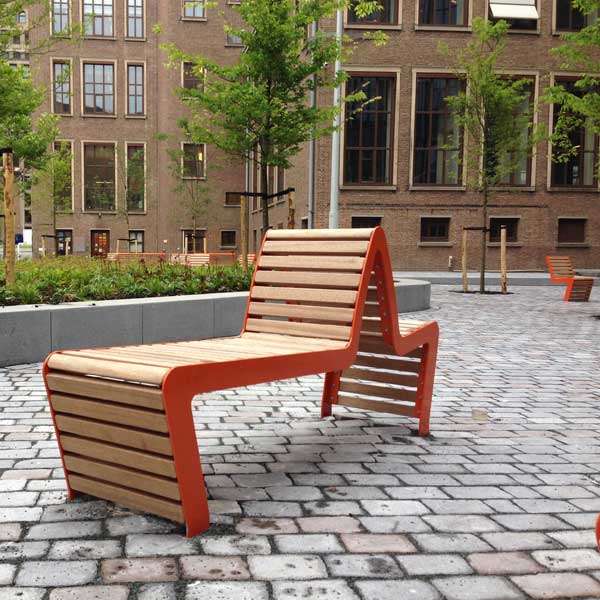 Straatmeubilair | Stoelen en hockers | FalcoLinea Sofa | image #7 |  straatmeubilair buitenbank zitbank parkbank FalcoLinea sofa