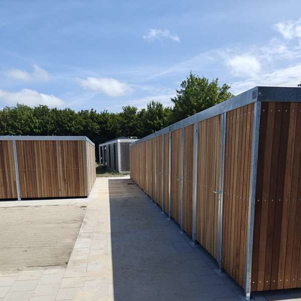 138083 FalcoLok bergingen voor tiny houses in Renesse