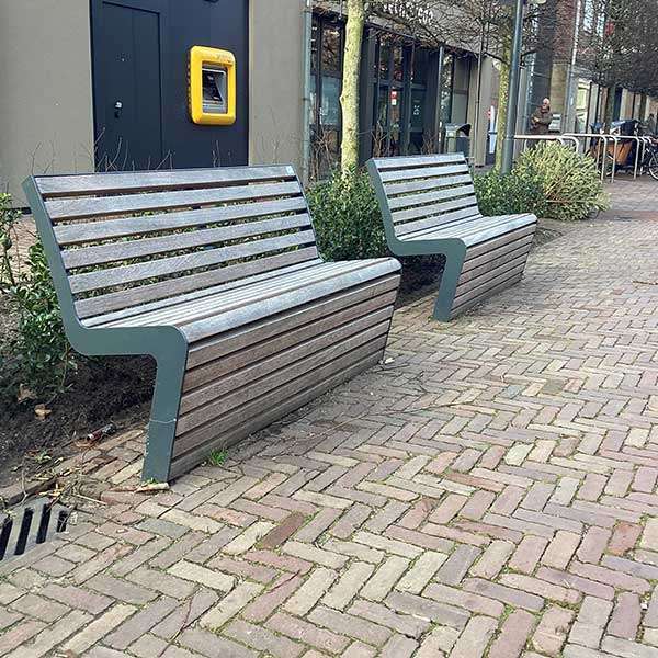 138656 straatmeubilair buitenbank plantenbak