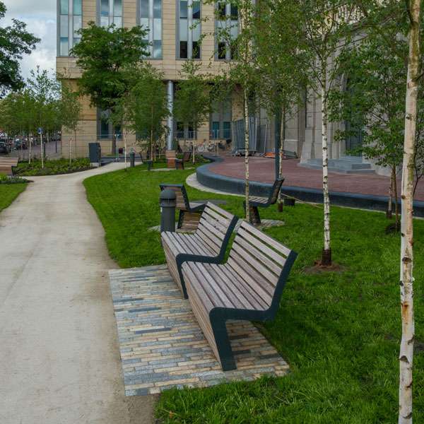 140764 straatmeubilair buitenbank stoel