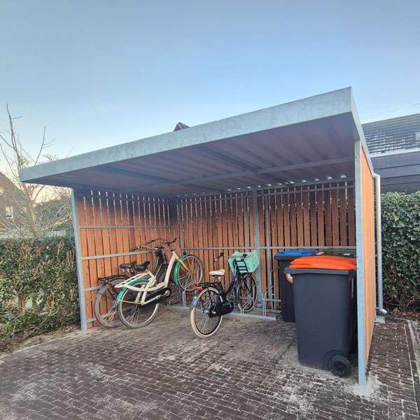 Week 7: Fietsoverkapping FalcoZan bij ChangeProfs BV