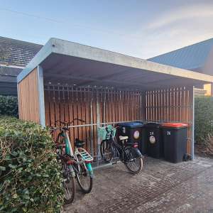 Week 7: Fietsoverkapping FalcoZan bij ChangeProfs BV