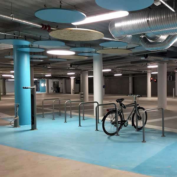 Fietsparkeren | Fietsaanleunbeugels | FalcoLean fietsaanleunbeugels | image #7 |  fietsparkeren fietsaanleunbeugels