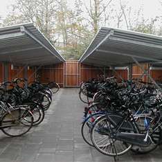 Fietsenstalling voor Esdal college