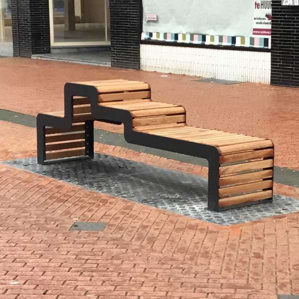 Straatmeubilair | Banken | FalcoLinea Niveau buitenbank| straatmeubilair buitenbank zitbank parkbank FalcoLinea Straatmeubilair | Banken | FalcoLinea Niveau buitenbank | image #4 | straatmeubilair buitenbank zitbank parkbank FalcoLinea