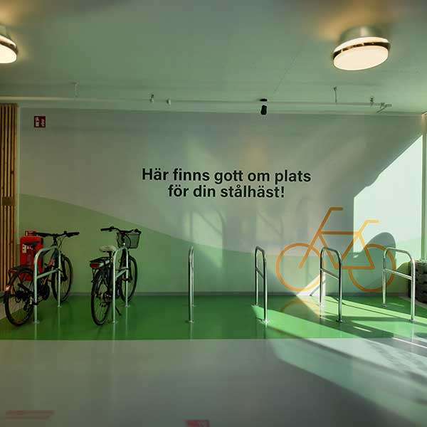 Fietsparkeren fietsenrek dubbellaags etagerekken