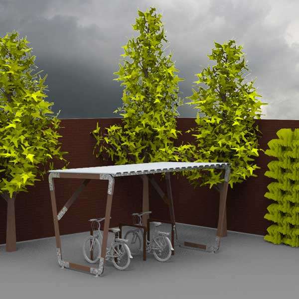 Overkappingen | Circulaire producten | FalcoInfinity circulaire fietsoverkapping | image #5 |  