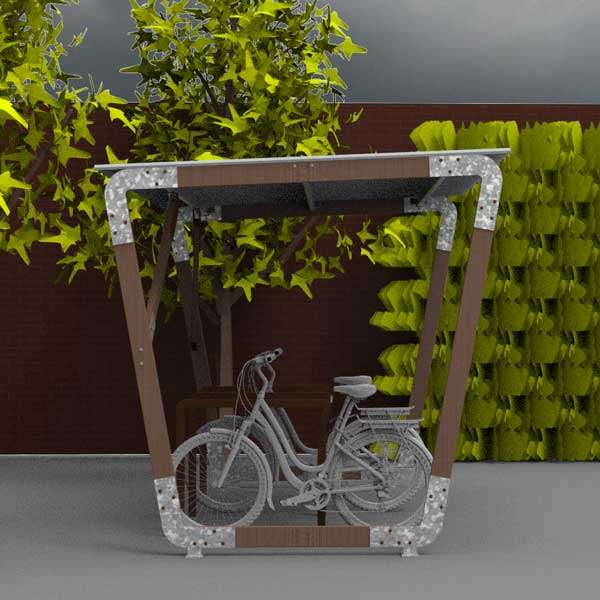 Overkappingen | Circulaire producten | FalcoInfinity circulaire fietsoverkapping | image #6 |  