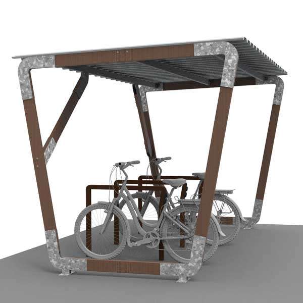 Overkappingen | Circulaire producten | FalcoInfinity circulaire fietsoverkapping | image #7 |  