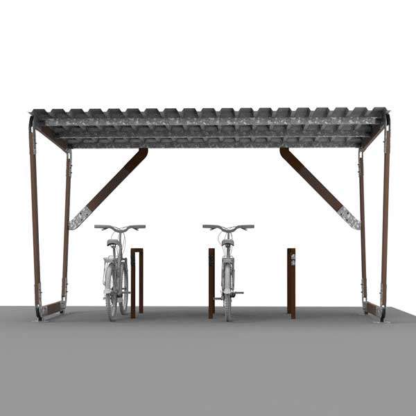 Overkappingen | Circulaire producten | FalcoInfinity circulaire fietsoverkapping | image #8 |  