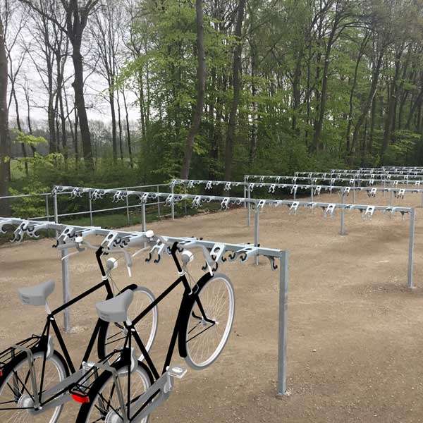 Fietsparkeren | Fietsenrekken | FalcoHanger stuurdraagsysteem | image #4 |  fietsparkeren stuurdraagsysteem fietsenrek FalcoHanger