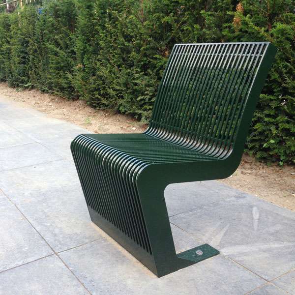 Straatmeubilair | Stoelen en hockers | FalcoLinea stoel (staal) | image #2 |  straatmeubilair stoel buitenruimte