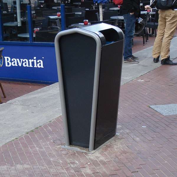 Straatmeubilair | Afvalbakken en asbakken | FalcoJona afvalbak 100 liter | image #3 |  Straatmeubilair afvalbak vuilnisbak FalcoJona