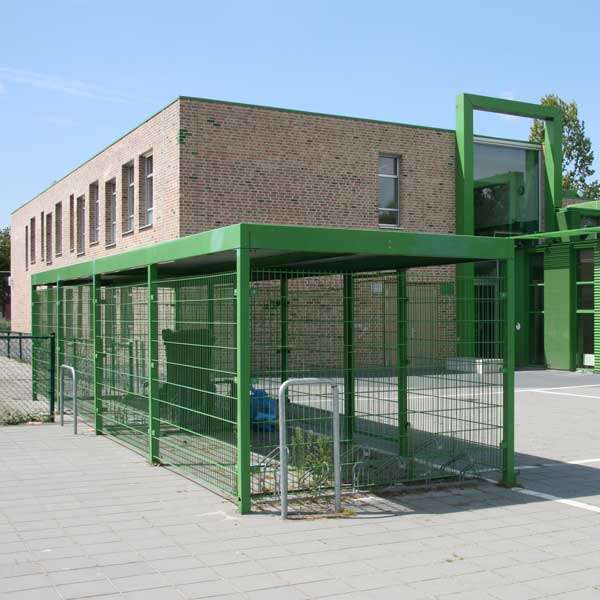 Overkappingen | Opties wandbekleding | Traliehekwerk| wandbekleding overkapping tralie gepoedercoat in RAL Overkappingen | Opties wandbekleding | Traliehekwerk | image #3 | wandbekleding overkapping tralie gepoedercoat in RAL