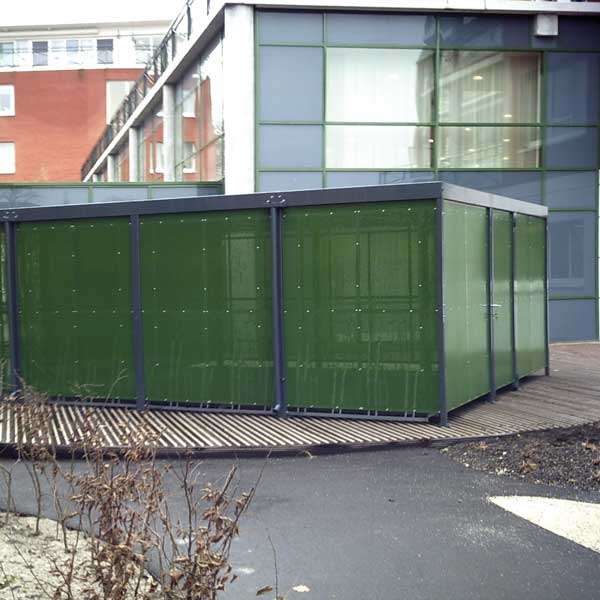 Overkappingen | Opties wandbekleding | Geperforeerde staalplaat | image #3 |  wandbekleding geperforeerde staalplaat