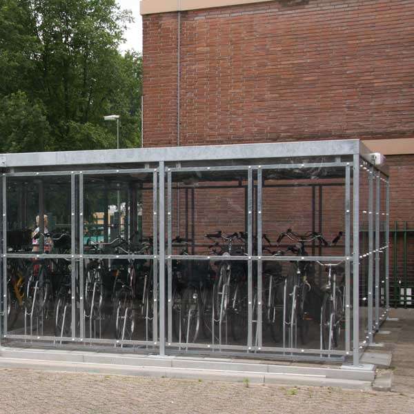 Overkappingen | Opties wandbekleding | Polycarbonaat of veiligheidsglas | image #5 |  wandbekleding glashelder polycarbonaat