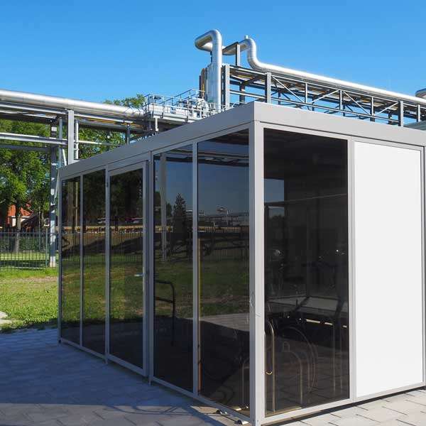 Overkappingen | Opties wandbekleding | Polycarbonaat of veiligheidsglas | image #8 |  wandbekleding polycarbonaat bronskleurig