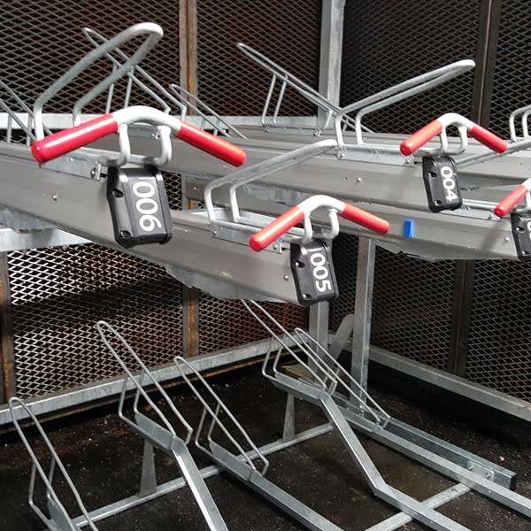 Fietsparkeren | Compact Fietsparkeren | FalcoLevel Premium+ etage fietsenrek| compact fietsparkeren etage fietsenrek FalcoLevel Premium+ FietsParKeur nummering Fietsparkeren | Compact Fietsparkeren | FalcoLevel Premium+ etage fietsenrek | image #8 | compact fietsparkeren etage fietsenrek FalcoLevel Premium+ FietsParKeur nummering