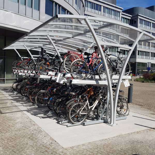 Fietsparkeren | Compact Fietsparkeren | FalcoLevel Premium+ etage fietsenrek| compact fietsparkeren etage fietsenrek FalcoLevel Premium+ FietsParKeur fietsoverkapping FalcoRail Fietsparkeren | Compact Fietsparkeren | FalcoLevel Premium+ etage fietsenrek | image #7 | compact fietsparkeren etage fietsenrek FalcoLevel Premium+ FietsParKeur fietsoverkapping FalcoRail