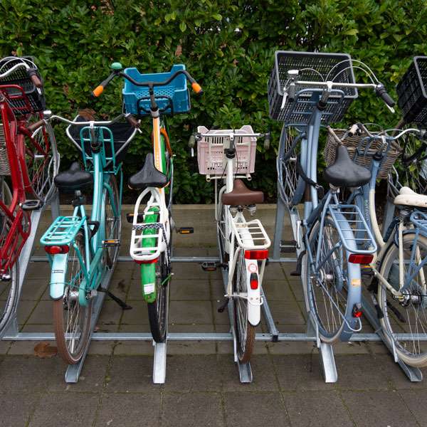 Fietsparkeren | Bijzondere fietsen | FalcoCrate fietsenrek | image #6 |  fietsparkeren fietsenrek voor kratfiets transportfiets FalcoCrate