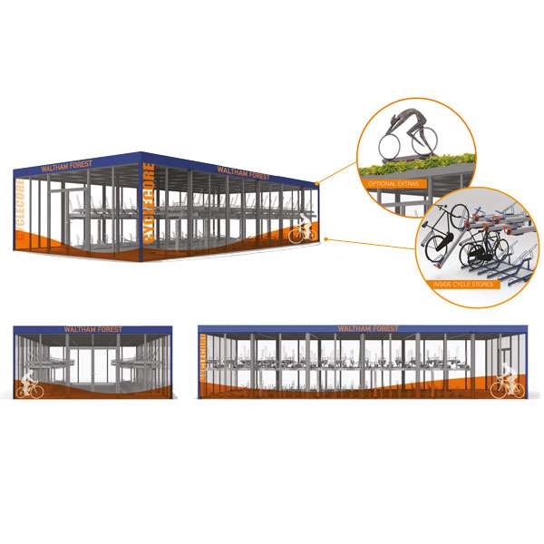Overkappingen | Overkappingen compact fietsparkeren | Cycle hubs voor etagerekken| Fietsparkeren fietsoverkapping cycle hub op maat Overkappingen | Overkappingen compact fietsparkeren | Cycle hubs voor etagerekken | image #4 | Fietsparkeren fietsoverkapping cycle hub op maat