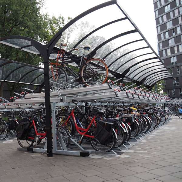 Overkappingen | Overkappingen compact fietsparkeren | FalcoGamma Level fietsoverkapping voor etagerekken| Fietsparkeren fietsoverkapping compact fietsparkeren etagerekken FalcoGamma Overkappingen | Overkappingen compact fietsparkeren | FalcoGamma Level fietsoverkapping voor etagerekken | image #5 | Fietsparkeren fietsoverkapping compact fietsparkeren etagerekken FalcoGamma