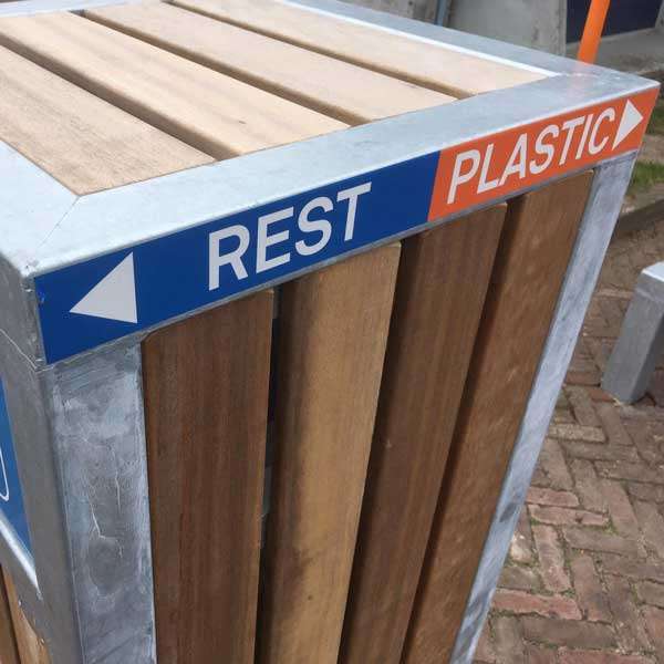 Straatmeubilair | Afvalbakken voor afvalscheiding | FalcoBloc afvalbak voor afvalscheiding| straatmeubilair afvalbak gescheiden afval duobak Straatmeubilair | Afvalbakken voor afvalscheiding | FalcoBloc afvalbak voor afvalscheiding | image #4 | straatmeubilair afvalbak gescheiden afval duobak