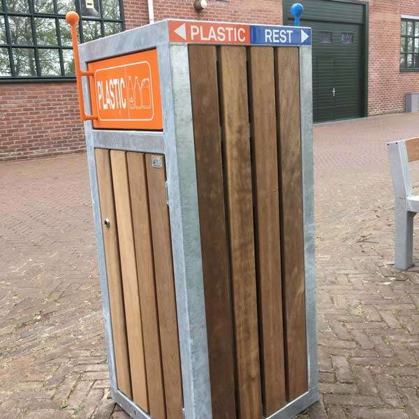 Straatmeubilair | Afvalbakken voor afvalscheiding | FalcoBloc afvalbak voor afvalscheiding| straatmeubilair afvalbak gescheiden afval duobak Straatmeubilair | Afvalbakken voor afvalscheiding | FalcoBloc afvalbak voor afvalscheiding | image #5 | straatmeubilair afvalbak gescheiden afval duobak