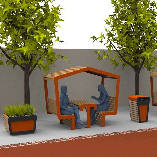 Straatmeubilair | Inspiratie | Overdekte FalcoLinea zitplek JOP| straatmeubilair overdekte zitplek Straatmeubilair | Inspiratie | Overdekte FalcoLinea zitplek JOP | image #1 | straatmeubilair overdekte zitplek