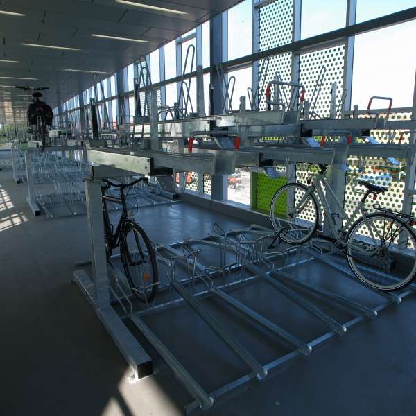 FalcoLevel uniek fietsparkeersysteem in Stockholm - 3