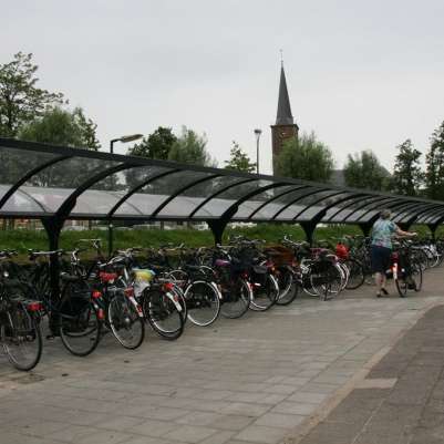 fietsparkeren, fietsstandaard, fietsreparatiezuil, fietsmarketing