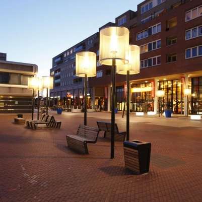 straatmeubilair buitenbank zitbank afvalbak picknickset FalcoLinea