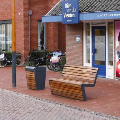 FalcoLinea straatmeubilair voor herinrichting Hapert