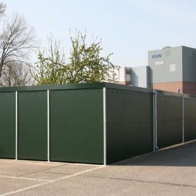 Fietsenstalling FalcoLok voor Friesland Campina