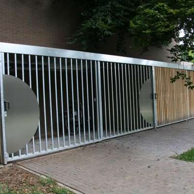 Fietsenbergingen met schuifdeuren voor Eckartdal Lunet Eindhoven