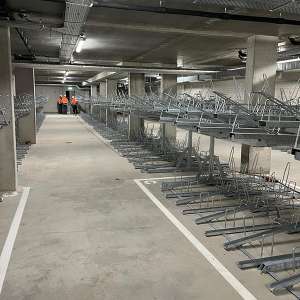 Week 2: Ondergronds fietsparkeren bij wooncomplex Amsterdam