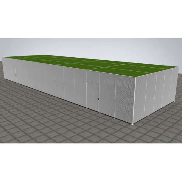 Overkappingen | Van de tekentafel | FalcoLok met verschillende wandbekledingen| overkapping sedum persrooster Overkappingen | Van de tekentafel | FalcoLok met verschillende wandbekledingen | image #3 | overkapping sedum persrooster