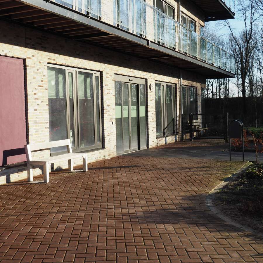 Nieuwe woonwijk ingericht met Falco producten