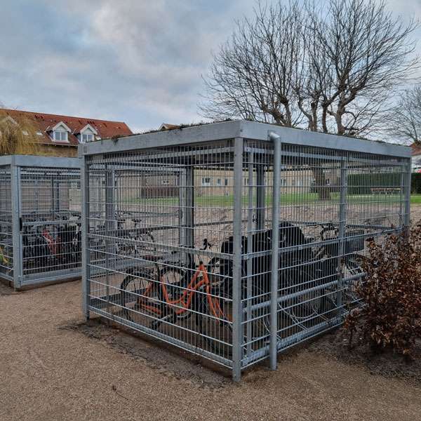 Overkappingen | Fietsoverkappingen en -bergingen | FalcoLok-250 berging | image #3 |  overkapping fietsparkeren fietsoverkapping FalcoLok