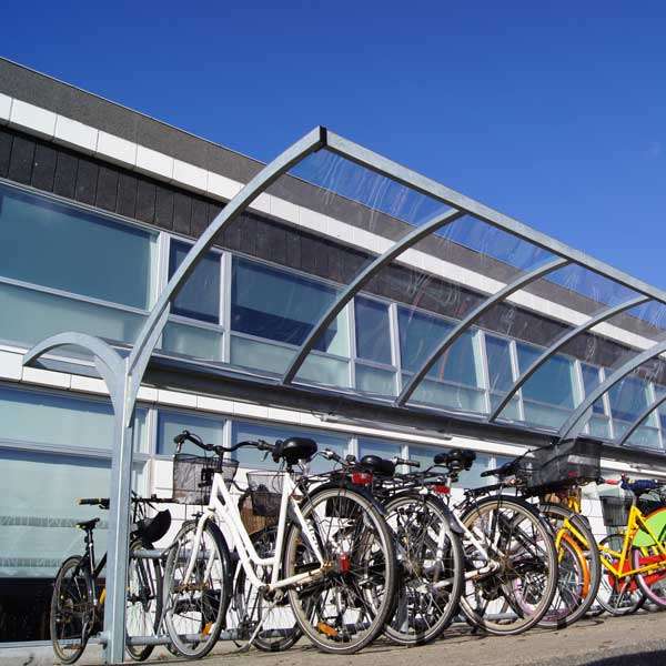 95516 fietsparkeren fietsoverkapping fietsenrek schoolterrein FalcoGamma