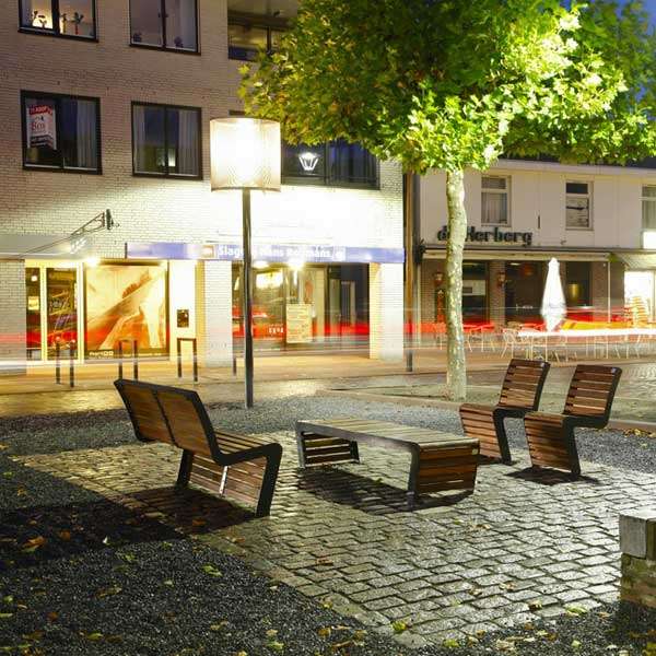 Straatmeubilair | Stoelen en hockers | FalcoLinea stoel (hout) | image #9 |  straatmeubilair buitenstoel FalcoLinea